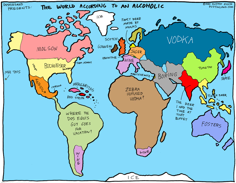 world according to an alcoholic