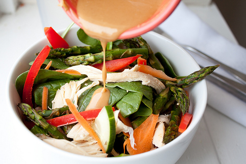 peanut lime chicken salad