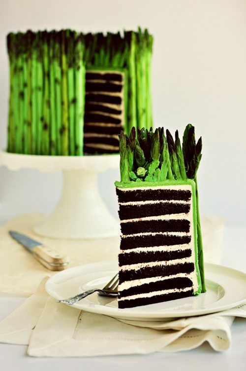 asparagus cake