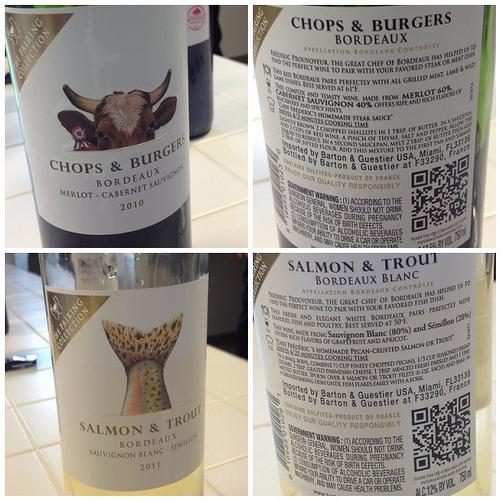 bordeaux wine labels