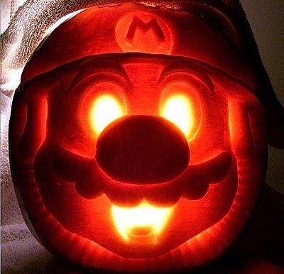 mario pumpkin carving patterns