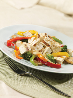 Tofu Vegetable Salad