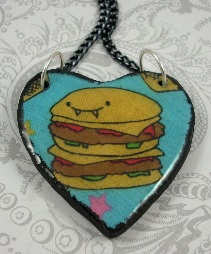 burger jewelry