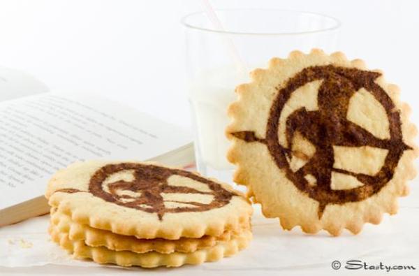 Hunger Games Shortbread Cookies