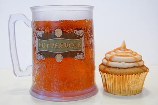 Butterbeer Cupcakes