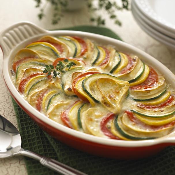 Ratatouille with Brie