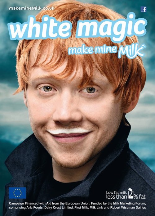 Make Mine Milk Rupert Grint