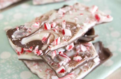 Candy Cane Chocolate Bark