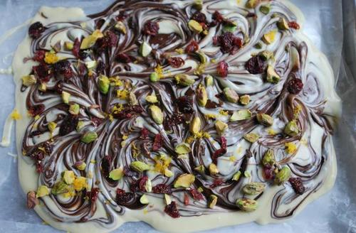 Swirled Chocolate Bark