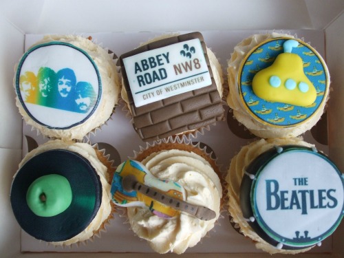 The Beatles Cupcakes