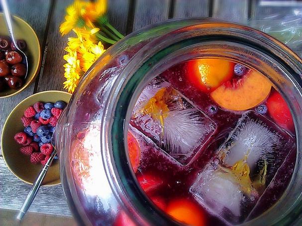 Summer Fruit Sangria