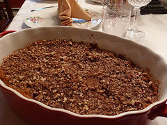 Pecan Topped Sweet Potato Casserole