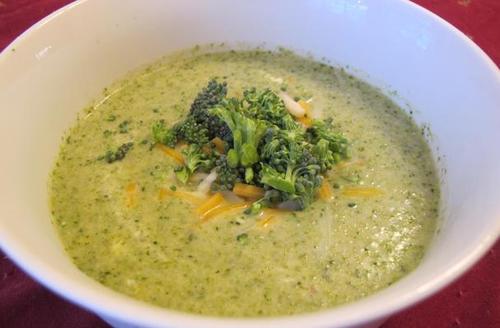 Homemade Broccoli Cheddar Soup