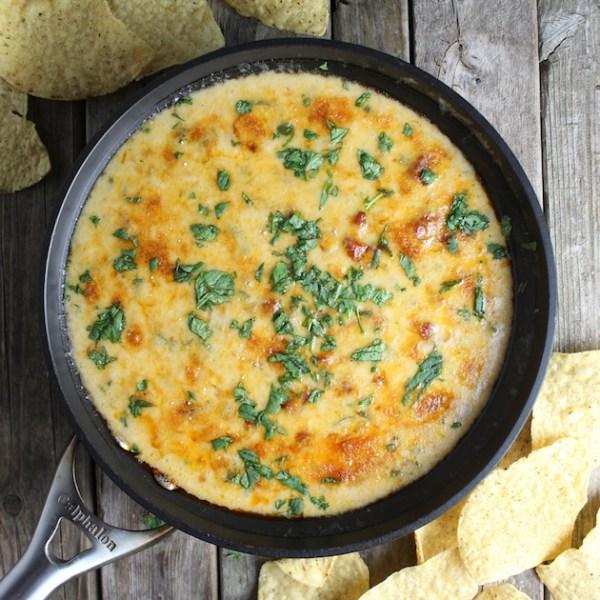 Queso Fundido with Chorizo