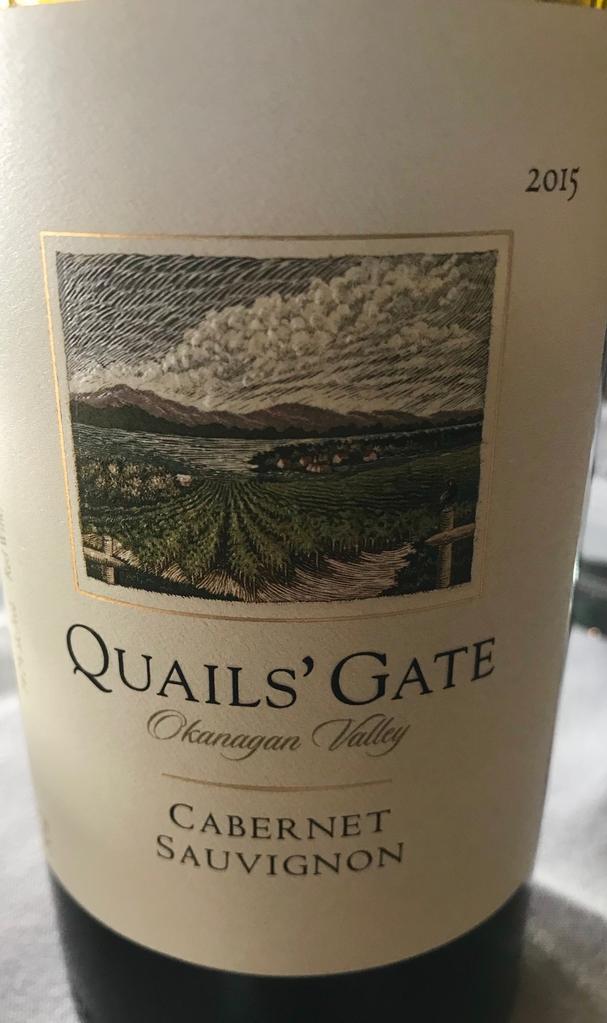 Quail's Gate Cabernet Sauvignon