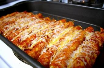 Easy Vegetable Enchiladas 