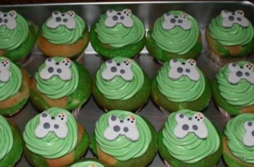 xbox cupcake toppers
