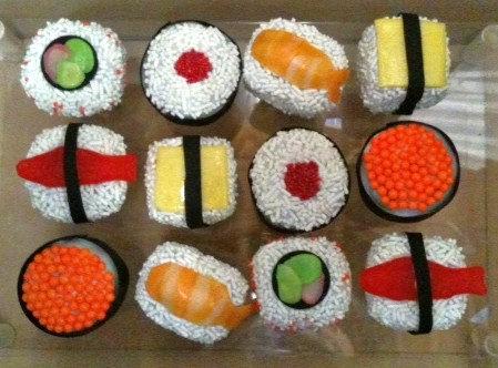 sushi cake pops