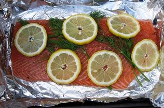 Roasted Salmon