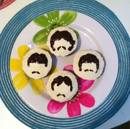 The Beatles Cupcakes