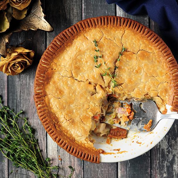 Chicken pot pie'