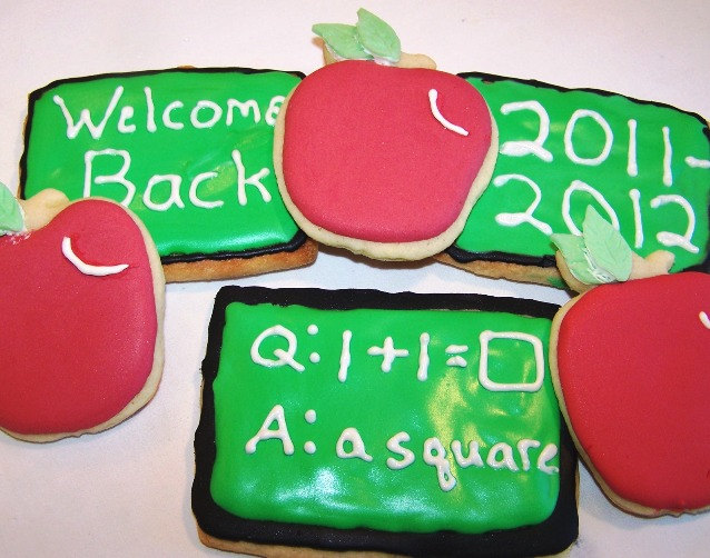 back to school cookies