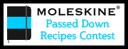 Moleskine Recipe Contest