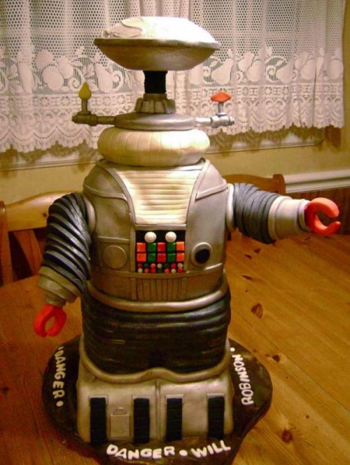 lost in space robot cake