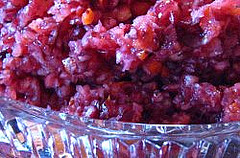 No-Cook Cranberry Orange Relish