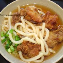 Udon Noodles Chicken Tempura
