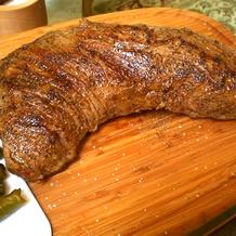 Yabra W/ Tri Tip Roast (Stuffed Grape Leaves)
