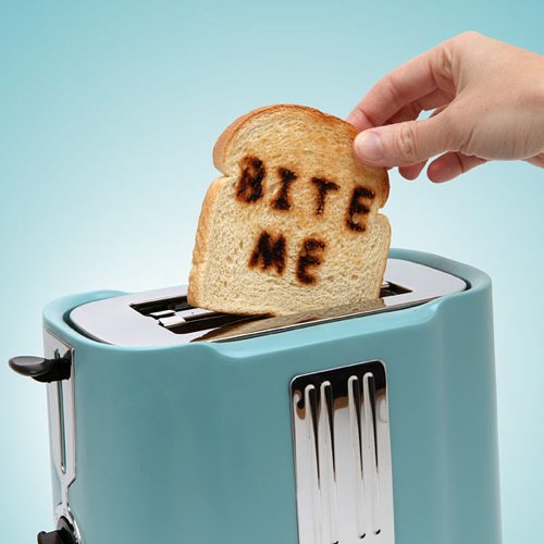 a plain toaster and nothing but a toaster