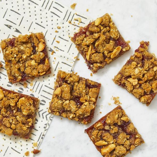 Peanut Butter and Jelly bars