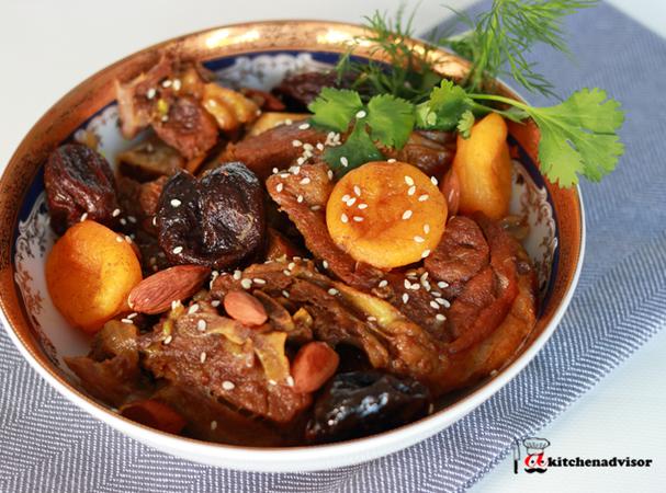 Instant Pot Moroccan Lamb Tagine