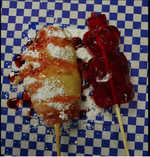 Foodista | Deep Fried Gummy Bears at Oklahoma State Fair