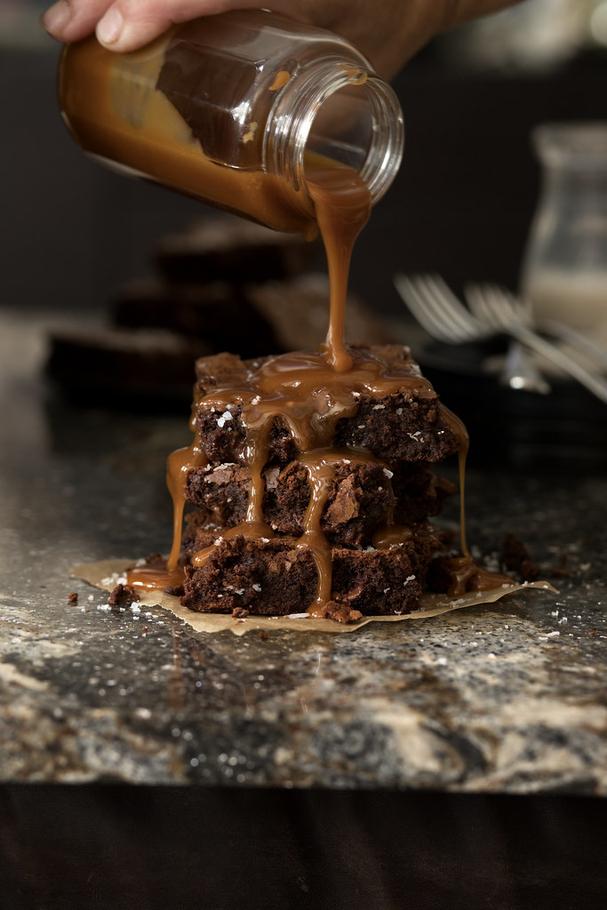 Salted Caramel Brownies