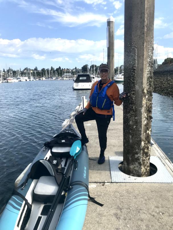 ELizabeth Fagin Kayaking